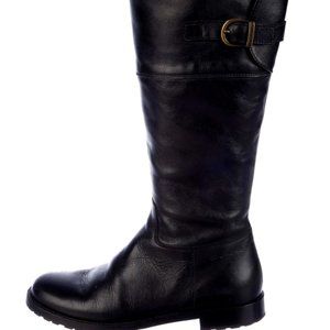 Size 5 - Santoni Leather Riding Boots - Pristine